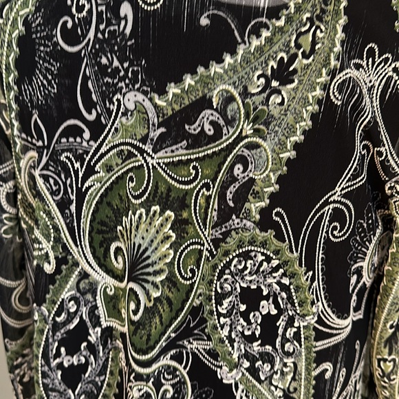 Women's Open-Front High-Low Jacket & Necklace Dress - Picture 5 of 6